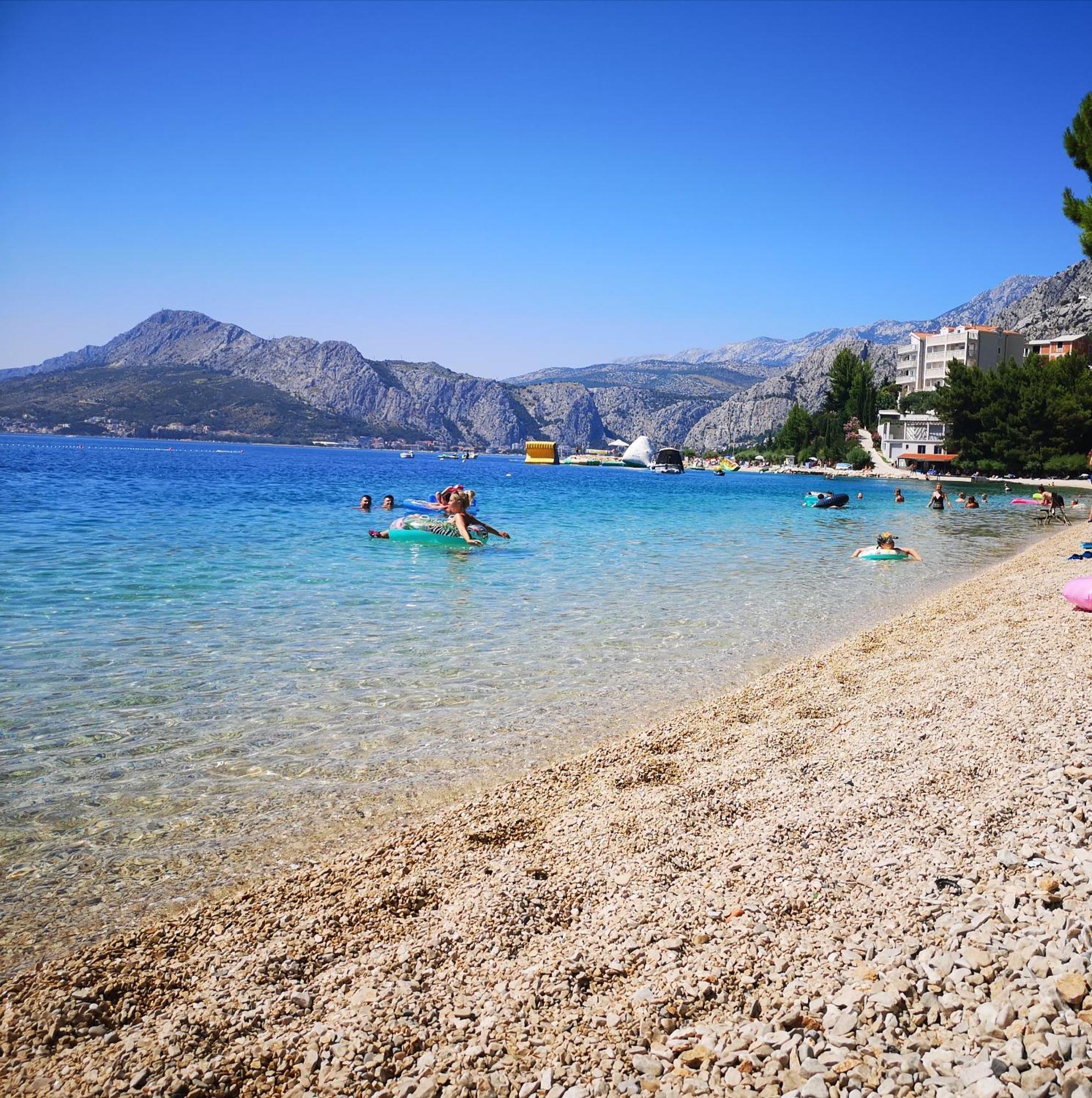 Vila Jadran Omiš Exteriér fotografie